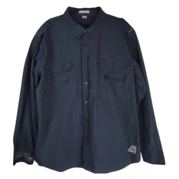 Artful Dodger Button Down Shirt Size 3XL Y2K - Picture 2 of 11